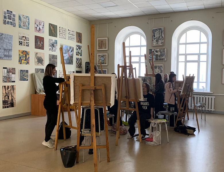 Очный этап Всероссийского конкурса в сфере художественного образования «Акварельная палитра»
