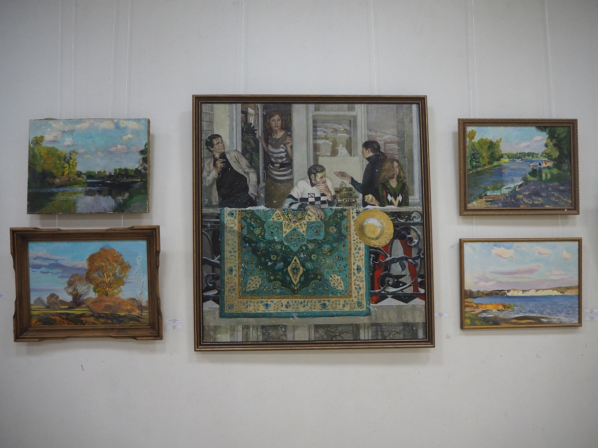 Выставка Фёдора Александровича Саликова