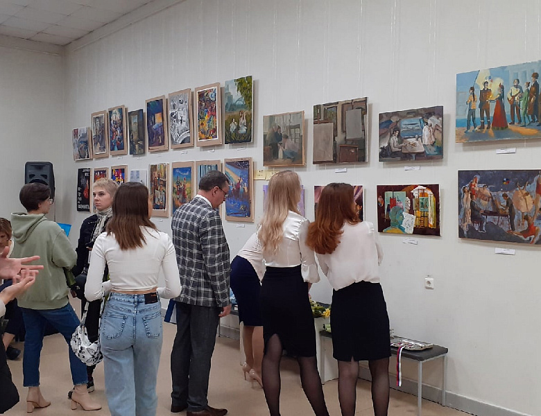Закрытие и награждение победителей XXII молодежных Дельфийских игр России в номинации "Изобразительное искусство"