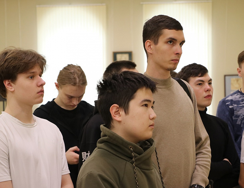 В гостях у художественного училища