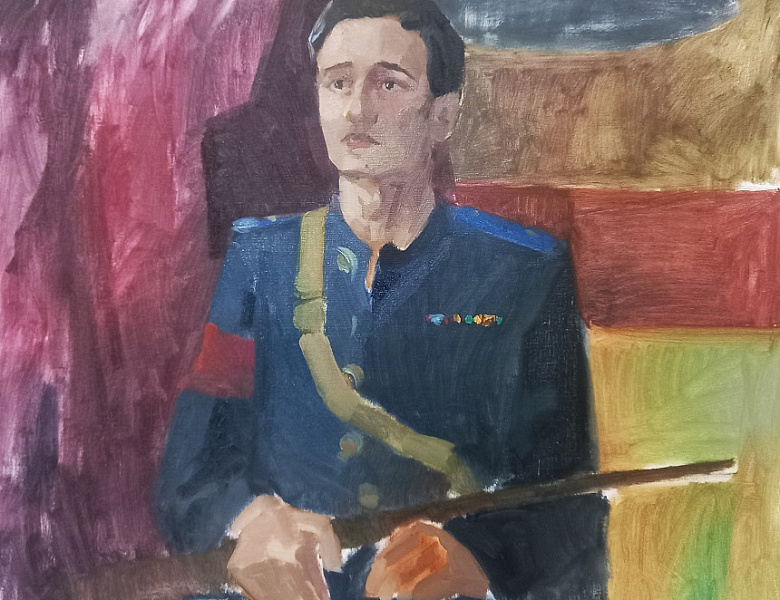 Живописный сеанс «Воинский долг»