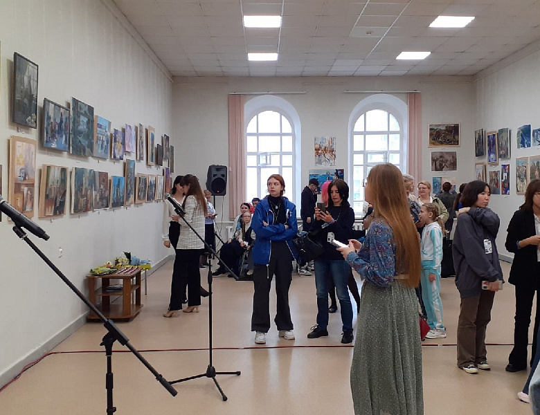 Закрытие и награждение победителей XXII молодежных Дельфийских игр России в номинации "Изобразительное искусство"