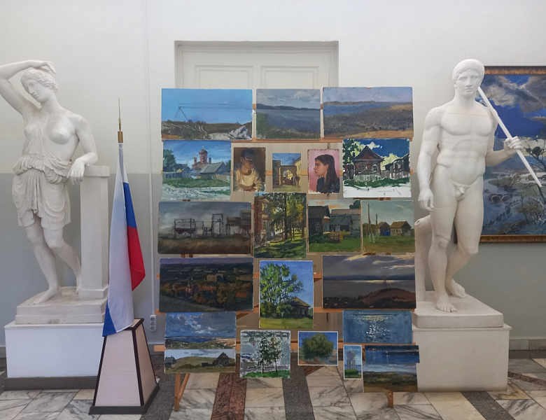 Художественная выставка по итогам конкурса «Лучший этюд» среди обучающихся 2-3 курсов специальности «Живопись» ГПОУ Саратовское художественное училище имени А.П. Боголюбова