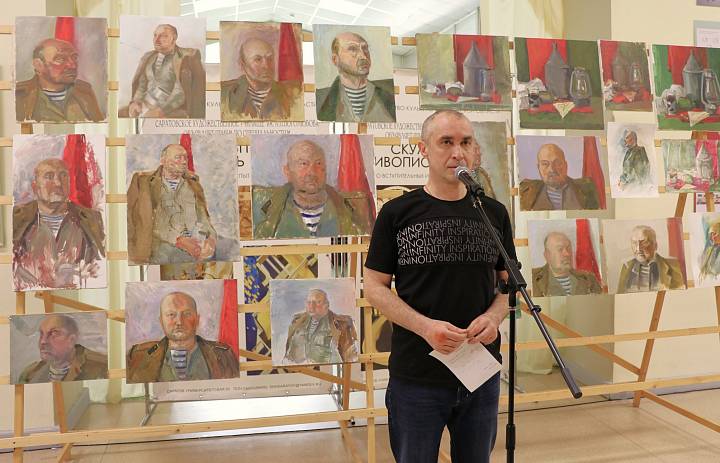 Выставка по итогам живописного сеанса «Воинский долг»