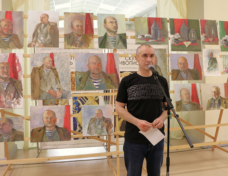 Выставка по итогам живописного сеанса «Воинский долг»