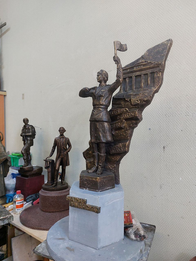 В гостях у скульптора Щербакова А.А.