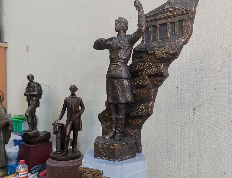 В гостях у скульптора Щербакова А.А.
